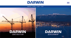 Desktop Screenshot of darwinconstruction.ca